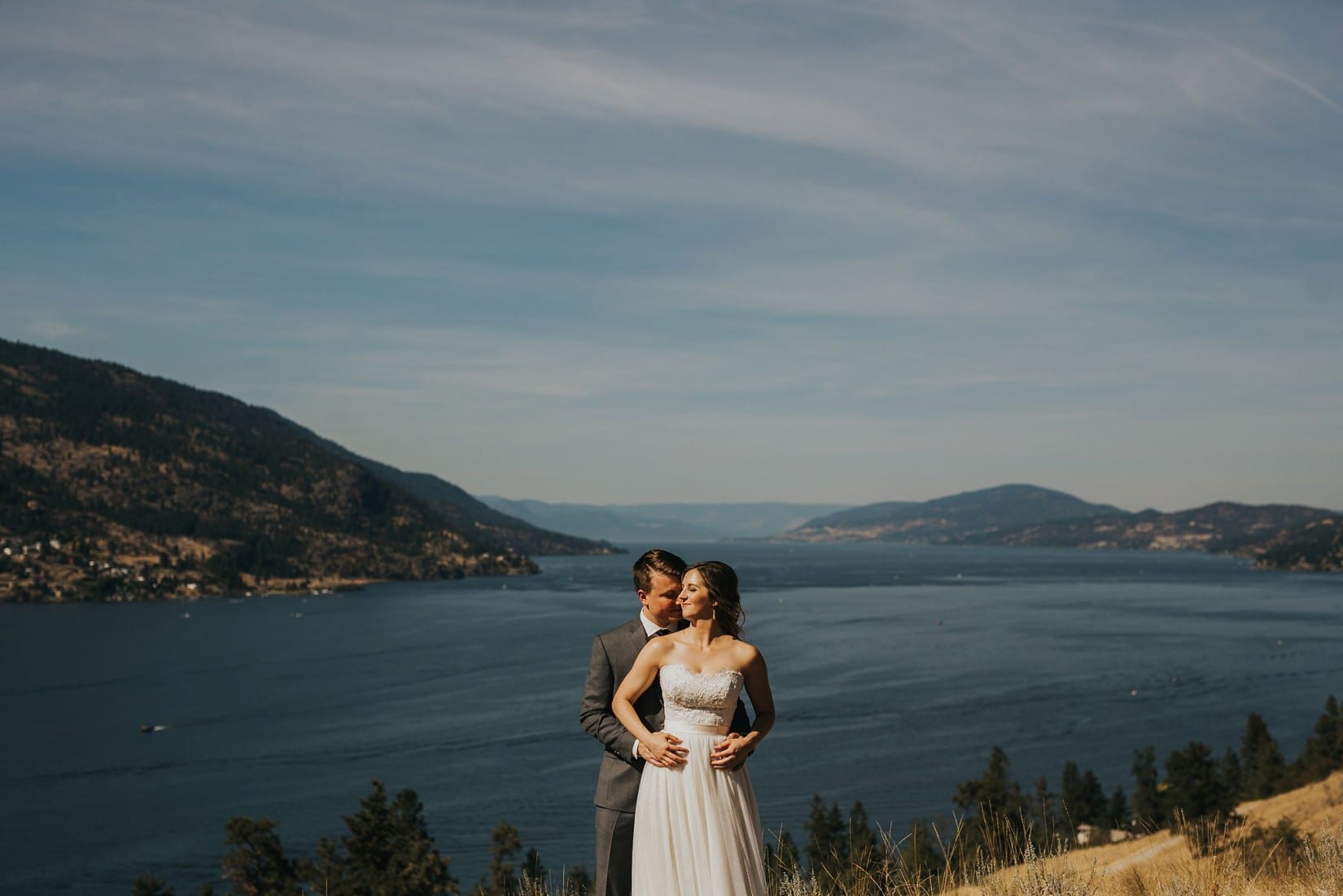 Knox Mountain Wedding Kelowna BC Photographer